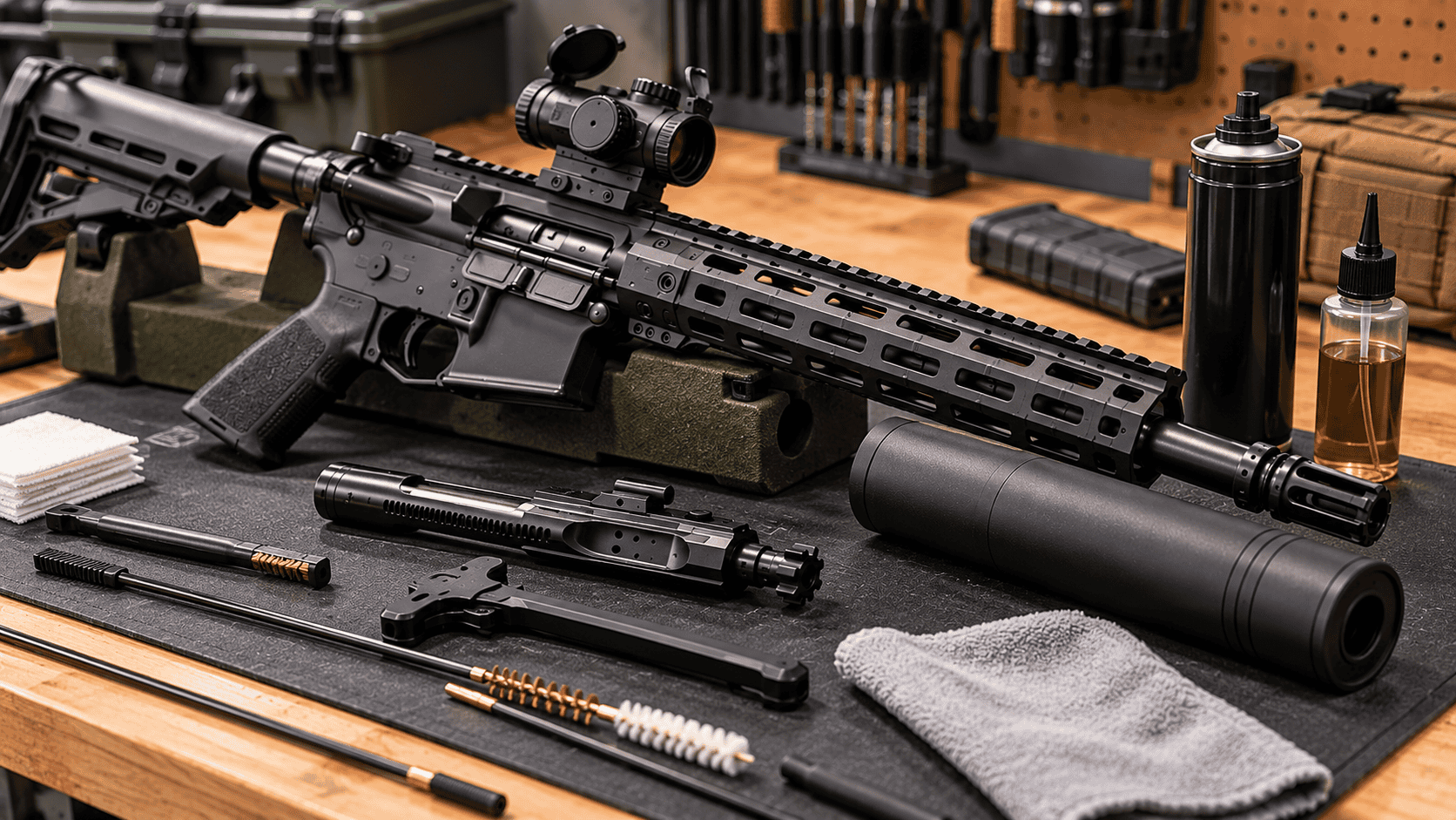 AR-15 Cleaning Schedule: Maintenance Intervals for Competition vs. Home Defense